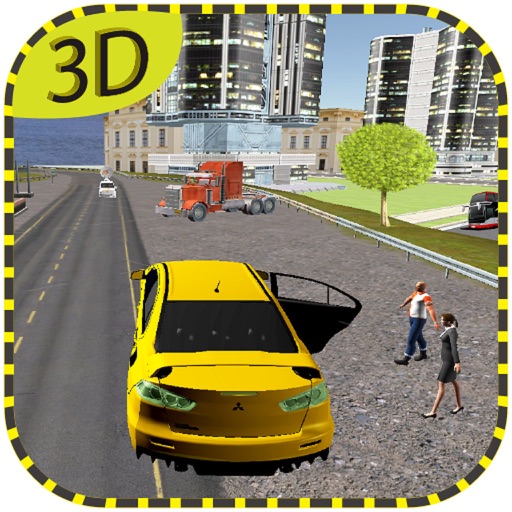 Taxi Drive Simulator free Icon