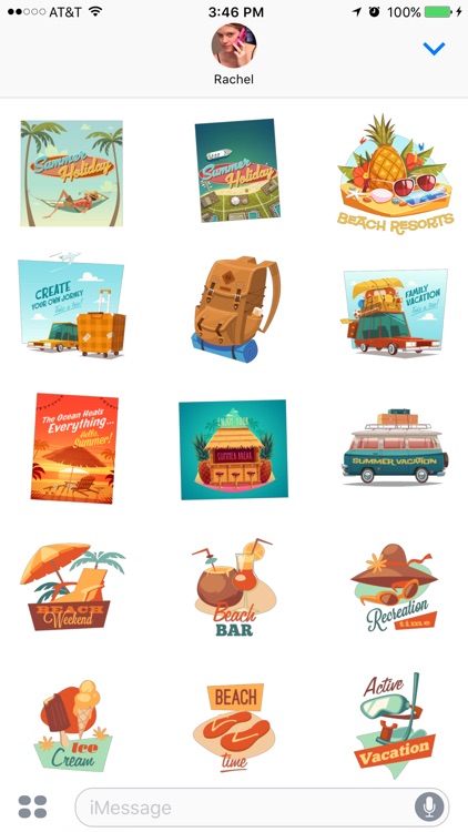 Vacation Stickers