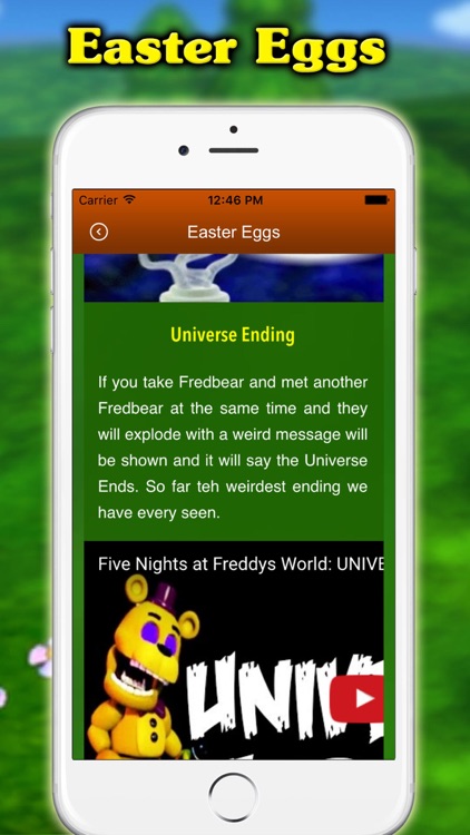 Cheat Codes+Walkthrough for FNAF World