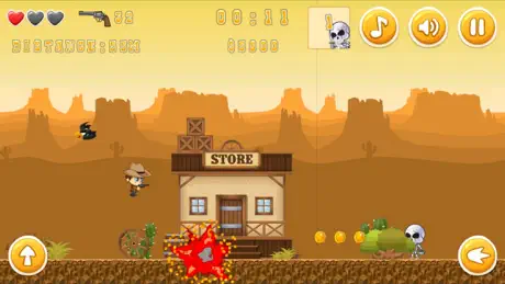 Cowboy Bandit - Cowboy Jump Game