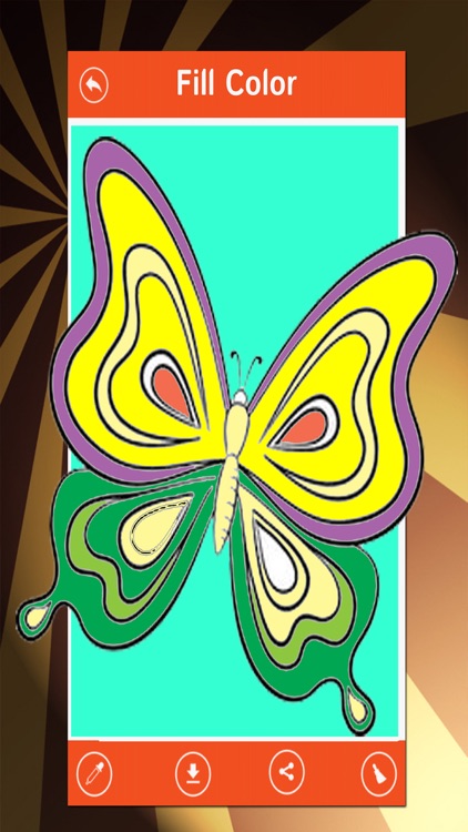 Toddlers Painting Book For Coloring Butterfly