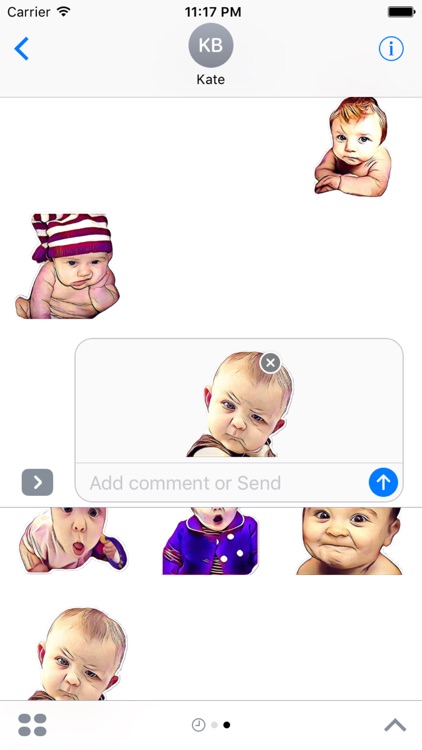 Baby Cartoon Stickers