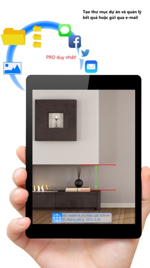 CamMeasure Lite - Đo chiều cao, chiều rộng, khoảng