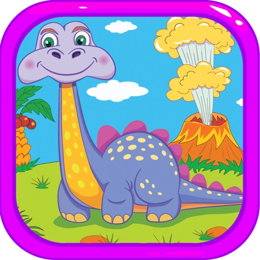 Dinosaur Coloring Book - Dino Paint for Kids Icon