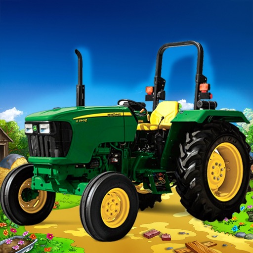 Tractor Driver 3D-Hill Station icon
