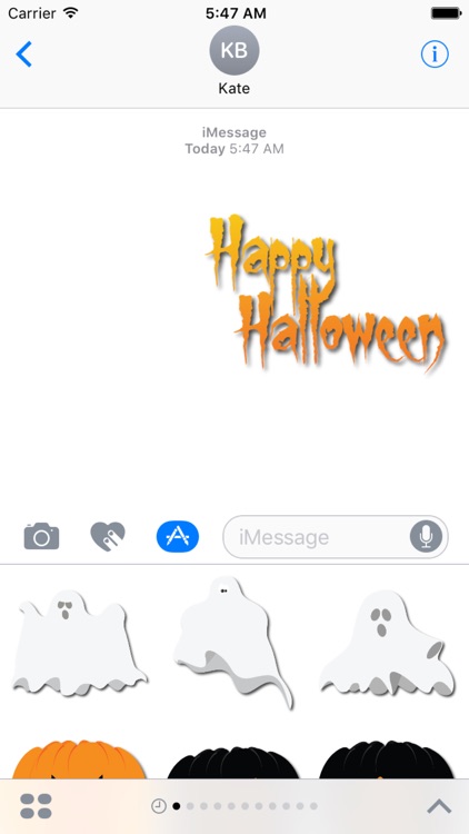 Halloween Elements for iMessage screenshot-3