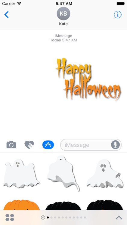 Halloween Elements for iMessage screenshot-3