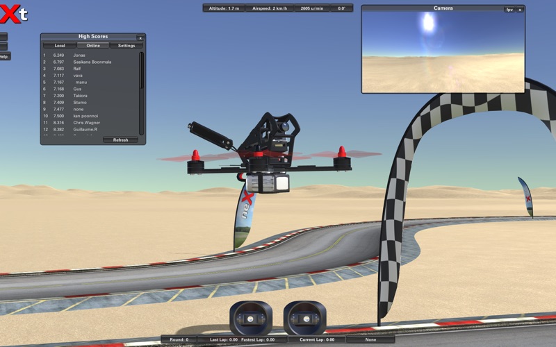 Screenshot #1 pour CGM rc Drone Simulator