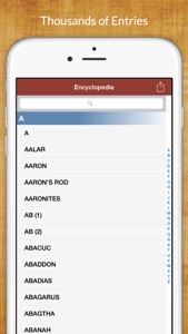 9,456 Bible Encyclopedia screenshot #1 for iPhone