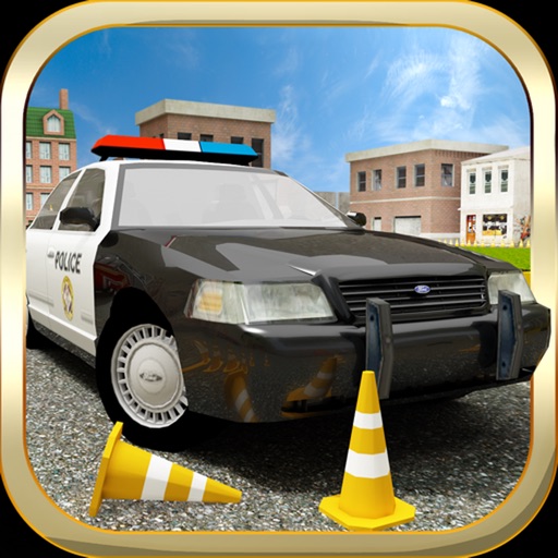 3D Police Car Driving Simulator Games app icon