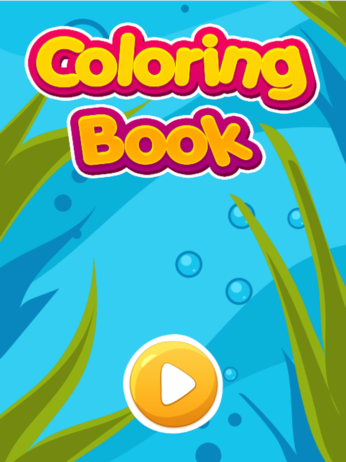 Sea Animal Coloring Book Draw Paint Games