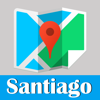 CREOSTORM MOBILE INTERNATIONAL LIMITED - サンティアゴ地鉄観光マップ乗換案内旅行 Santiago metro gps map guide アートワーク