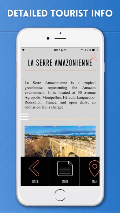 Montpellier Travel Guide and Offline City Map Screenshot