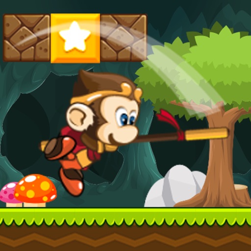 Super Jungle Adventure World : Monkey Jumping Game Icon