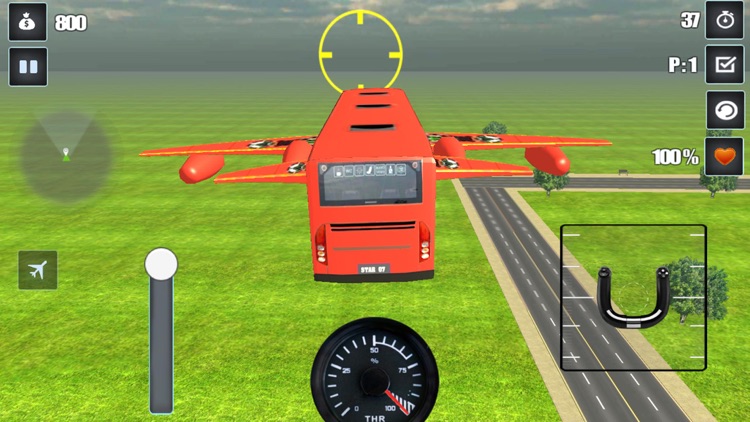 Modern Flying Bus Simulator screenshot-3