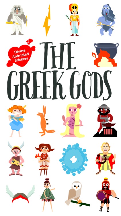 Greek Gods Animated Stickers