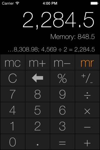 Desk Calc screenshot 2