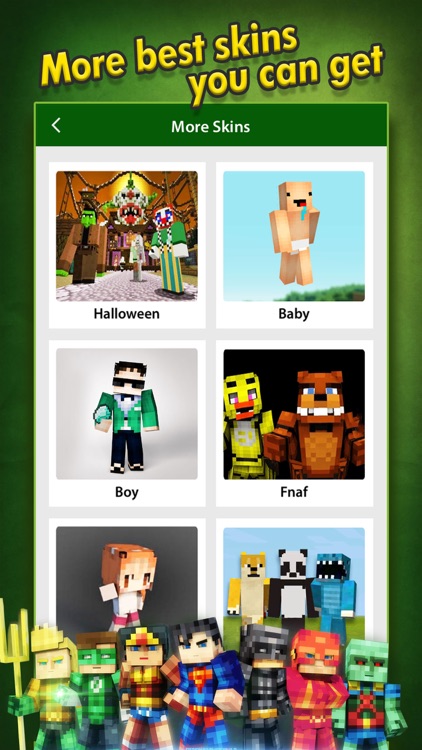 SuperHero Skins Creator - Minecraft Pocket Edition