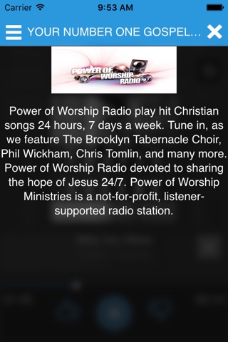 Power of Worship Radio screenshot 3