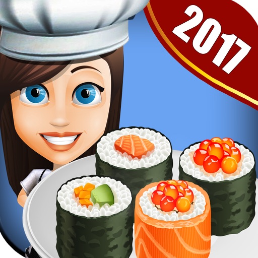 Sushi Cafe Story 2 : Chef Cooking Food maker games Icon