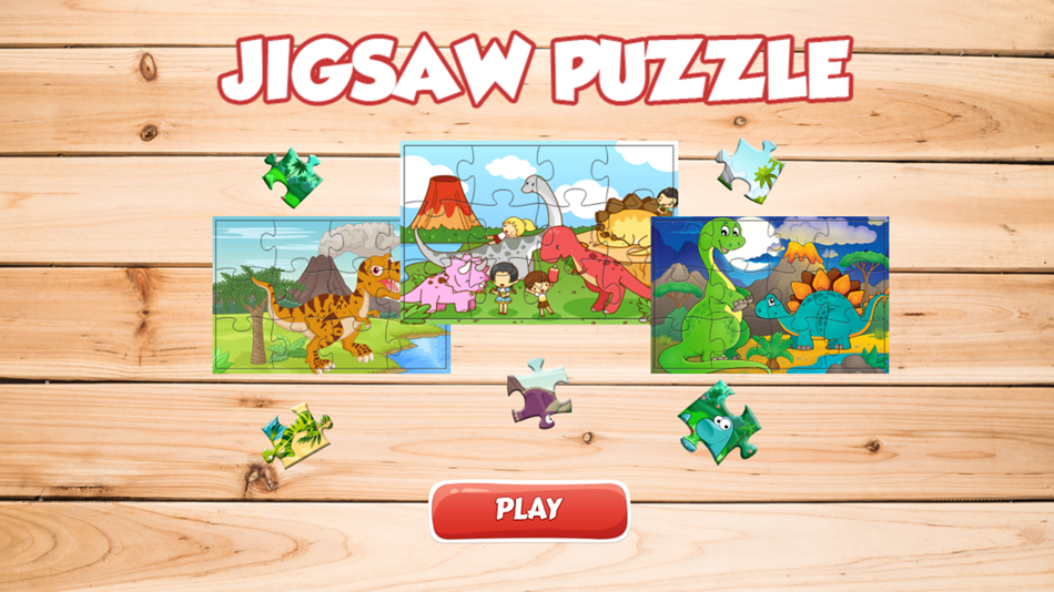 Dino Dinosaur Jigsaw Puzzle Box for children - 1.0 - (iOS)