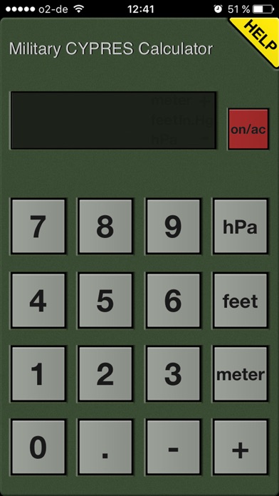 Screenshot #2 pour CYPRES Military Calculator App