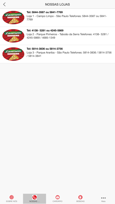 Screenshot #3 pour Pizzaria Lavorato