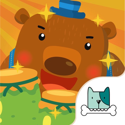 Kids Animal Game - The Bear & Bee, Play & Learn iOS App