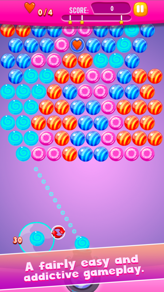 #2. Bubble Shooter New Game Arcade (iOS) 由: Wichuda Maneekham