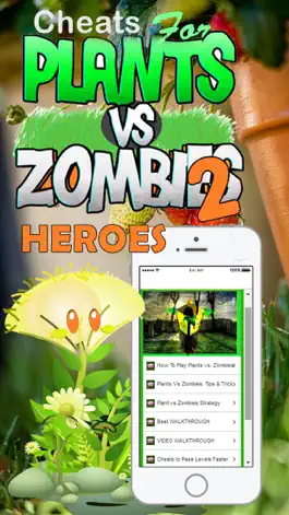 Game screenshot Cheats Guide for Plants vs. Zombies 2 Heroes apk