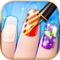 Help Anna run her nail salon in this fun makeover game