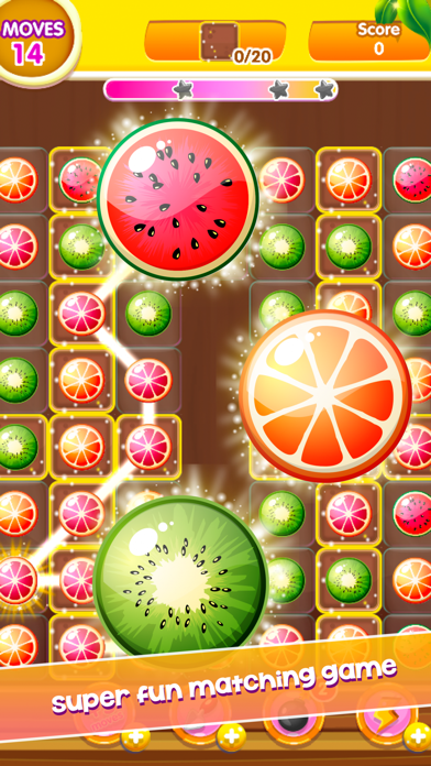 Candy Cruise Fruit - New Premium Match 3 Puzzle iPhone screenshot
