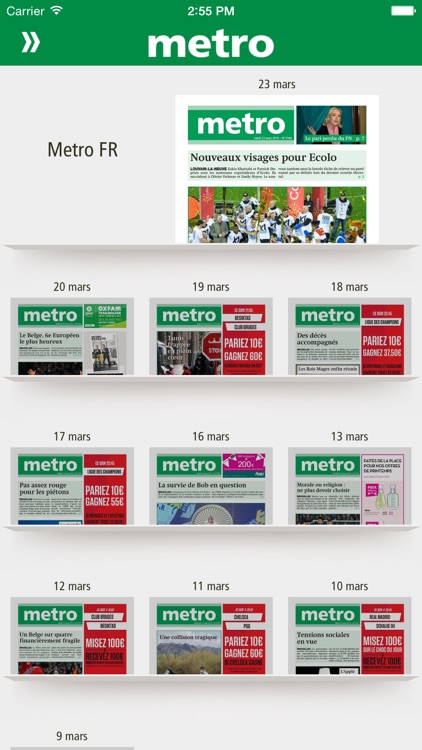 Metro Belgique (FR)