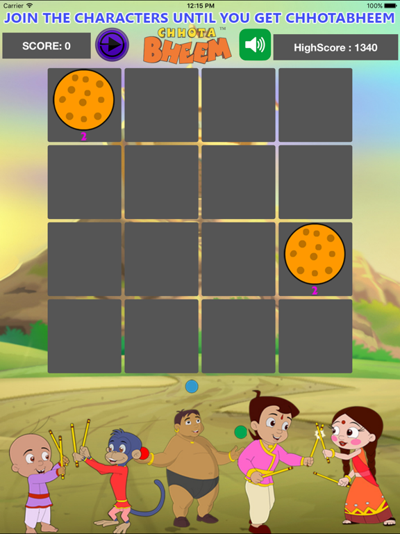 Screenshot #5 pour Chhota Bheem 2048 Game