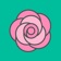 Xinh Flowers Pastel app icon - Stickers app for iPhone