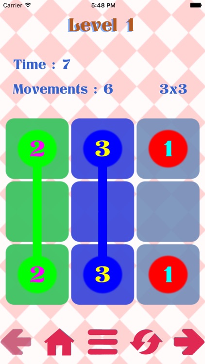 Math Puzzle:Draw Lines to Link Numbers