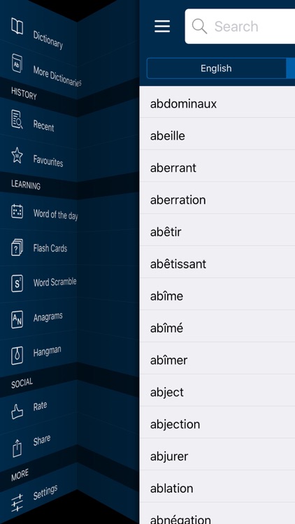 English <-> French CONCISE Dictionary