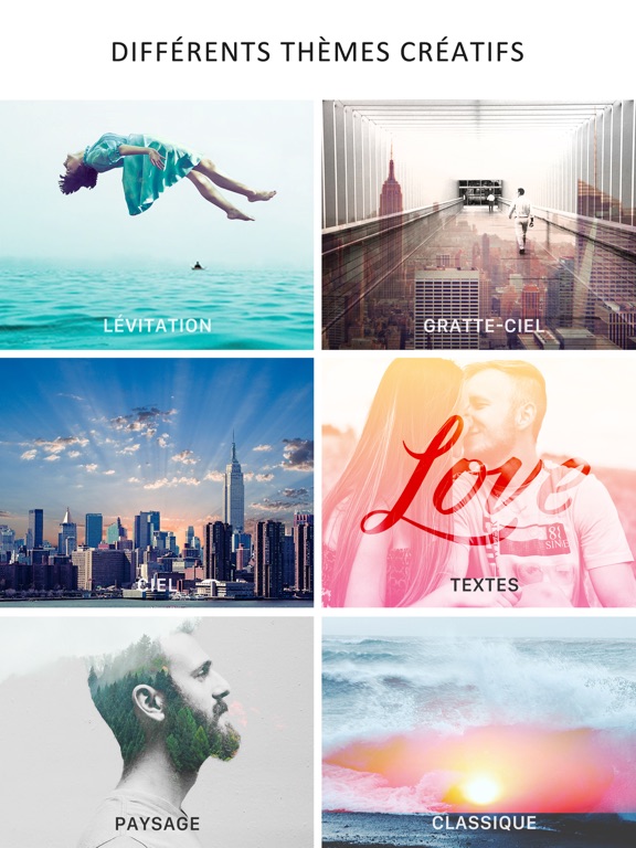 Screenshot #5 pour Blend Editor - Double Exposure