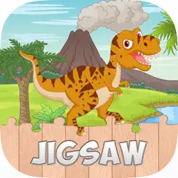 Dino Jigsaw Puzzles Dinosaur For Toddlers and Kids app icon
