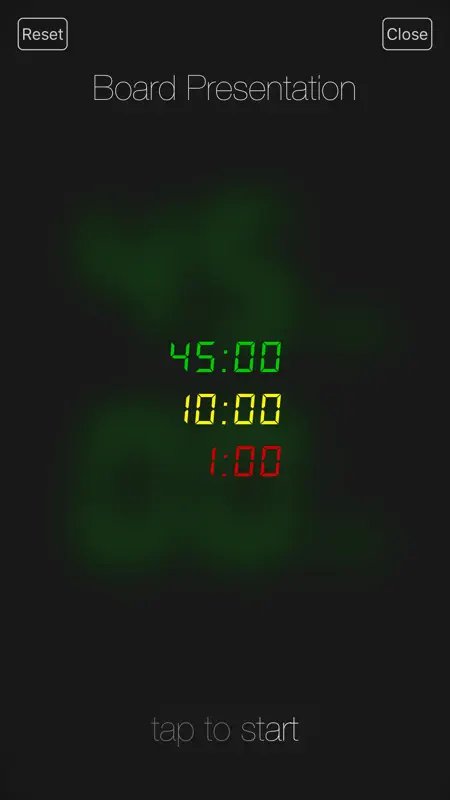 Presentation Clock screenshot 2 of 5