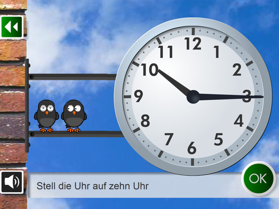 Moji Uhrenschule iPad app afbeelding 1