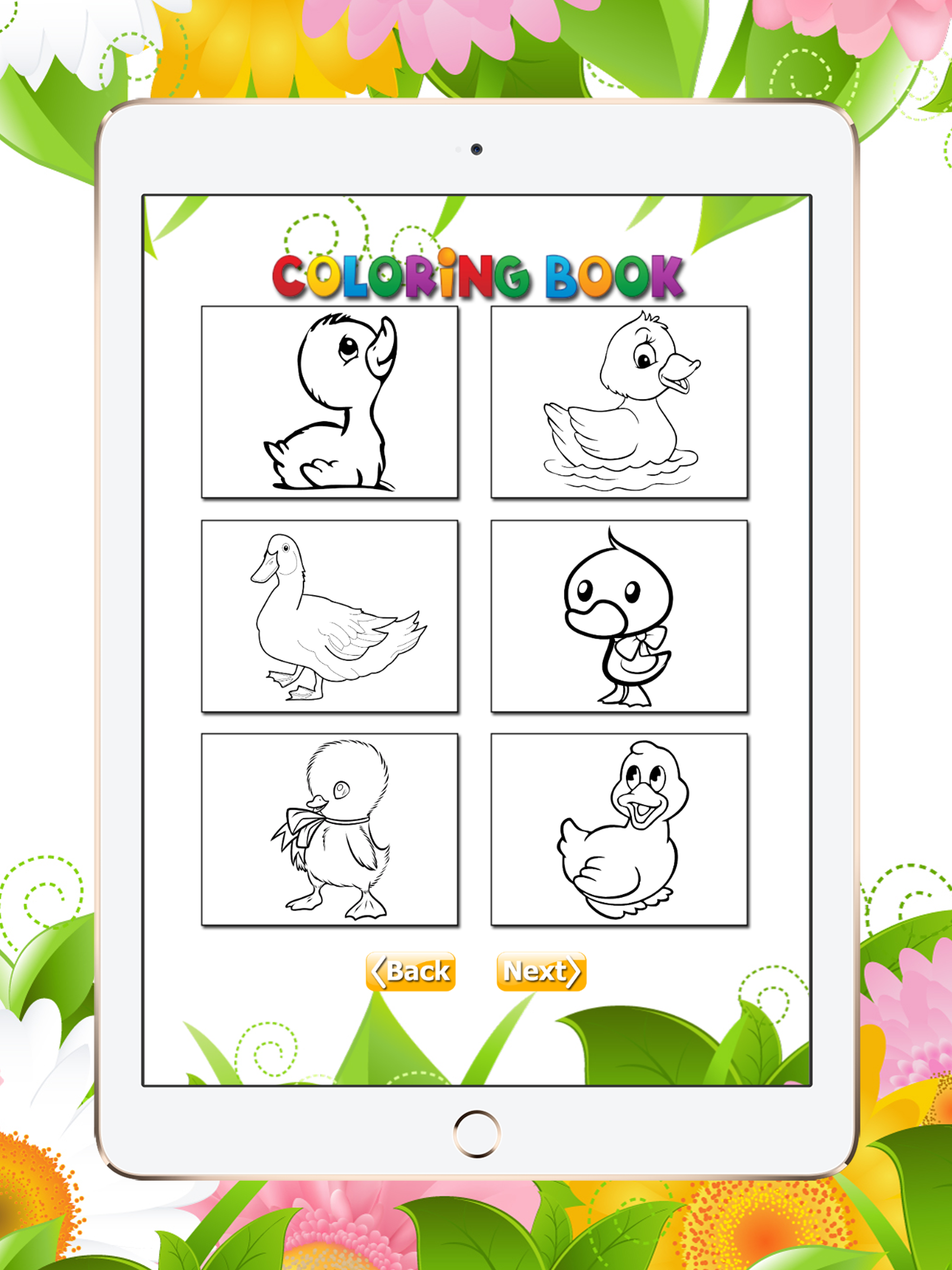 Farm Animals Free Games for children: Coloring Book for Learn to draw and color a pig, duck, sheep