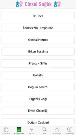 Game screenshot Cinsel Sağlık - Cinsel Problemler - Cinsel Sorular hack