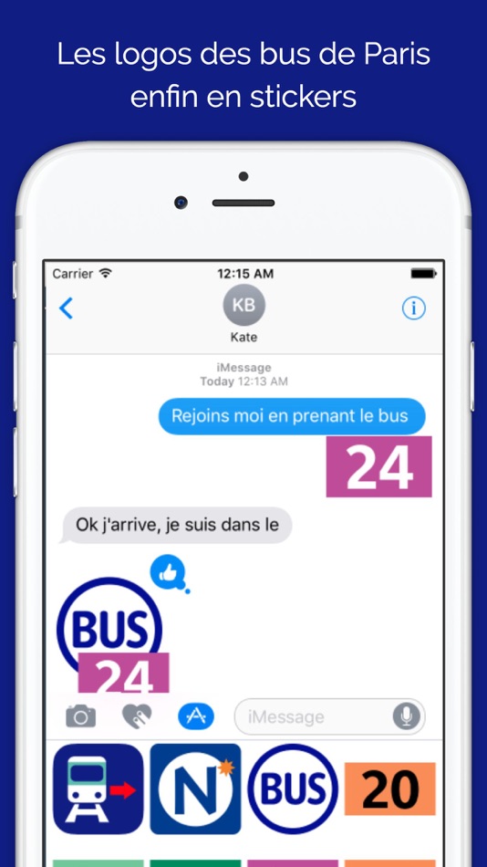 Bus Paris Stickers par Paris-ci la Sortie - 1.0 - (iOS)