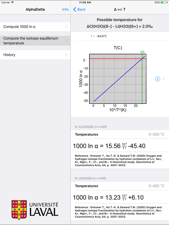 AlphaDelta iPad screenshot 4 - Reference app