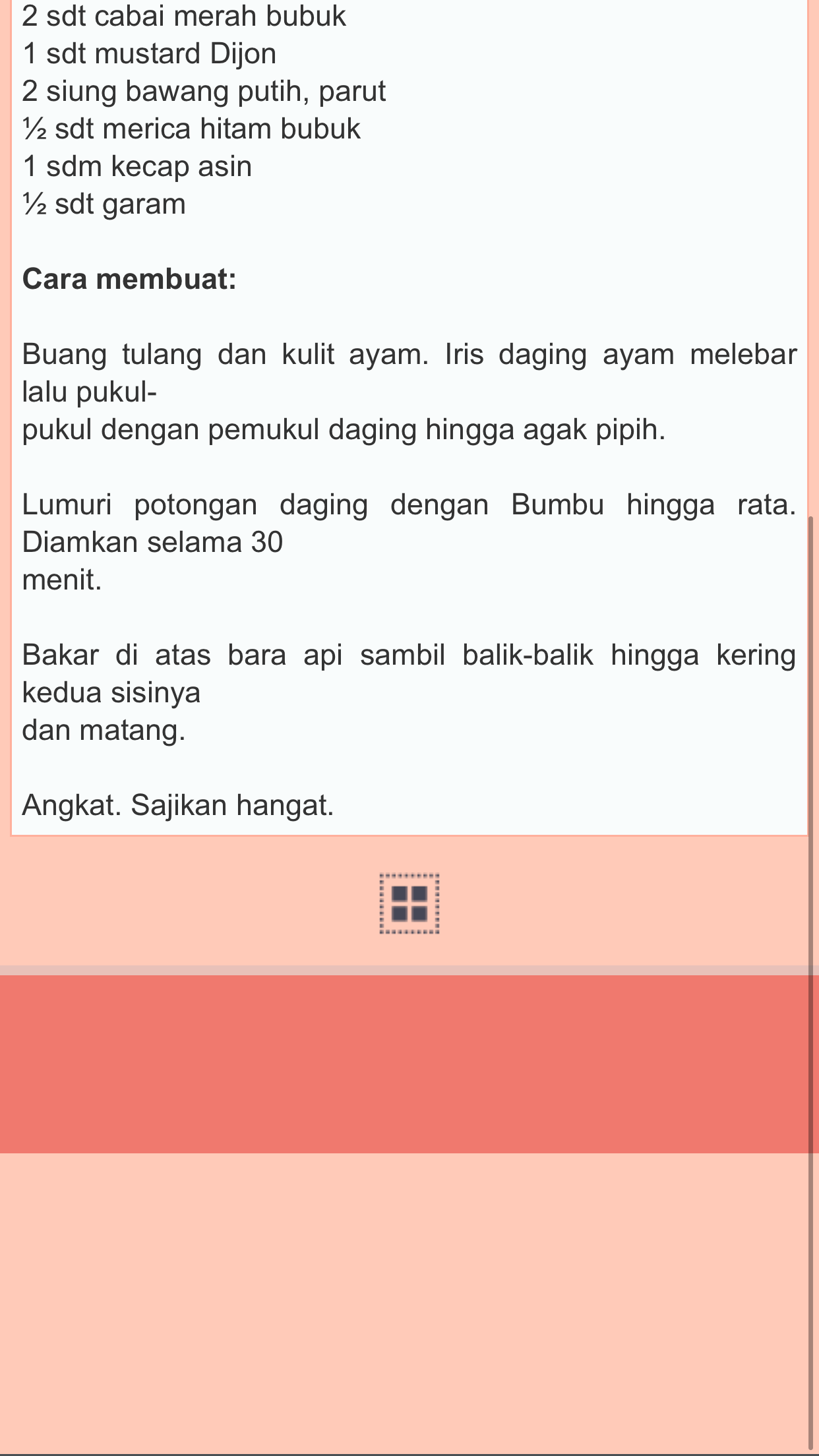 Resep Ayam Indonesia