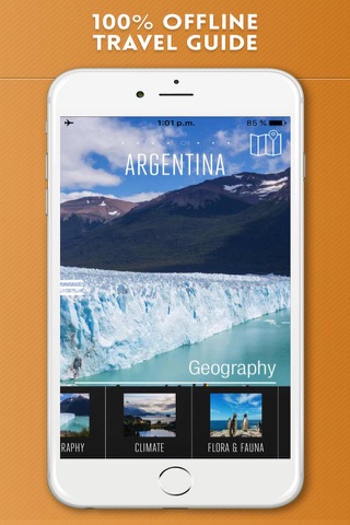 Argentina Travel Guide and Offline City Map - náhled