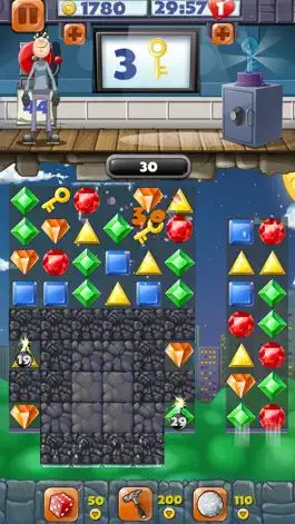 Game screenshot Алмазный Головоломка и Приключение Игра Три в Ряд hack