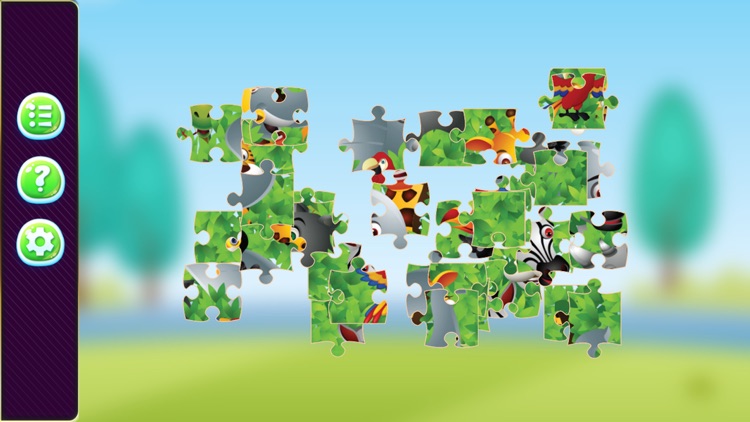 puzzle animals jigsaw 2nd grade educational games screenshot-3