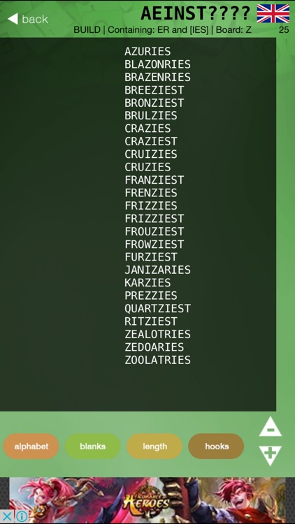Annie - Anagrammer & Word Search for SOWPODS (UK) screenshot-3